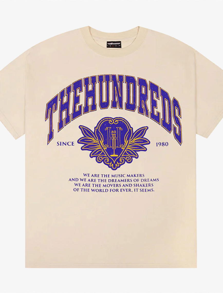 The Hundreds Alumnus Erkek Lacivert T-Shirt The Hundreds Alumnus Erkek Lacivert T-Shirt