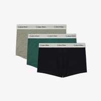 Calvin Klein Low Rise Erkek Yeşil/Gri/Siyah 3'lü Boxer Calvin Klein Low Rise Erkek Yeşil/Gri/Siyah 3'lü Boxer