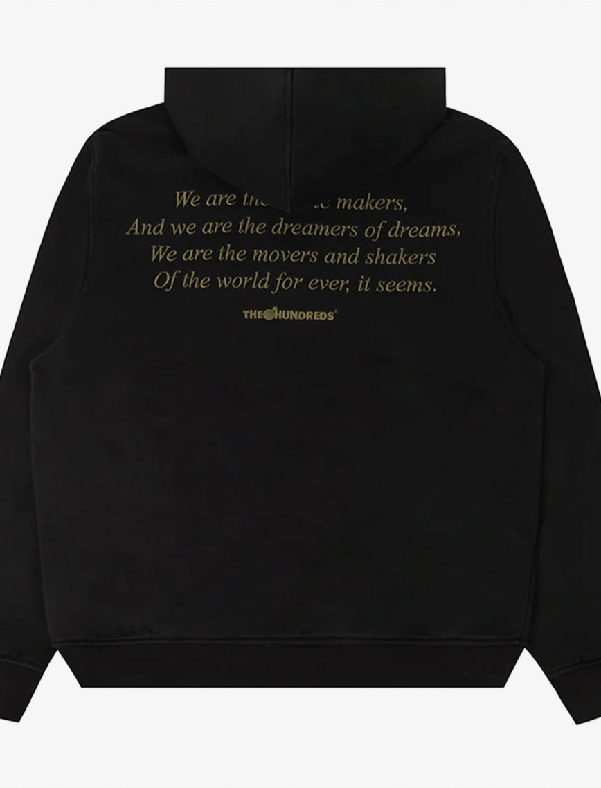 The Hundreds Dreamers Pullover Erkek Siyah Hoodie The Hundreds Dreamers Pullover Erkek Siyah Hoodie