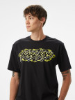 Karl Kani Woven Signature Airbush Amor Erkek Siyah T-Shirt Karl Kani Woven Signature Airbush Amor Erkek Siyah T-Shirt