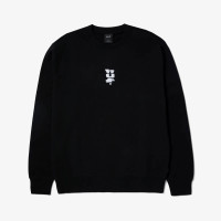 Huf Set Megablast Crewneck Erkek Siyah Sweatshirt Huf Set Megablast Crewneck Erkek Siyah Sweatshirt