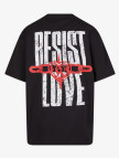 Karl Kani Woven Signature Resist Love Erkek Siyah T-Shirt Karl Kani Woven Signature Resist Love Erkek Siyah T-Shirt