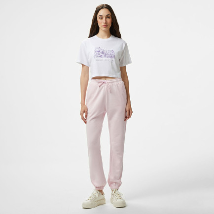 Les Benjamins Essentials Kadın Pembe Eşofman Altı Les Benjamins Essentials Kadın Pembe Eşofman Altı