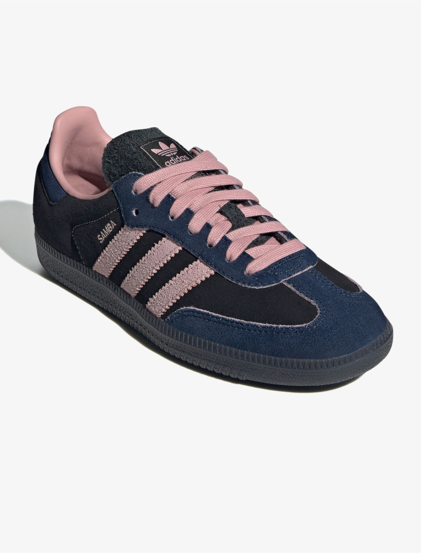 adidas Samba OG Kadın Lacivert/Pembe Spor Ayakkabı adidas Samba OG Kadın Lacivert/Pembe Spor Ayakkabı