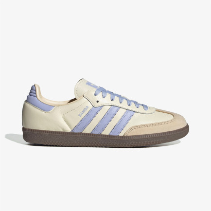 adidas Samba OG Unisex Krem/Lila Spor Ayakkabı adidas Samba OG Unisex Krem/Lila Spor Ayakkabı