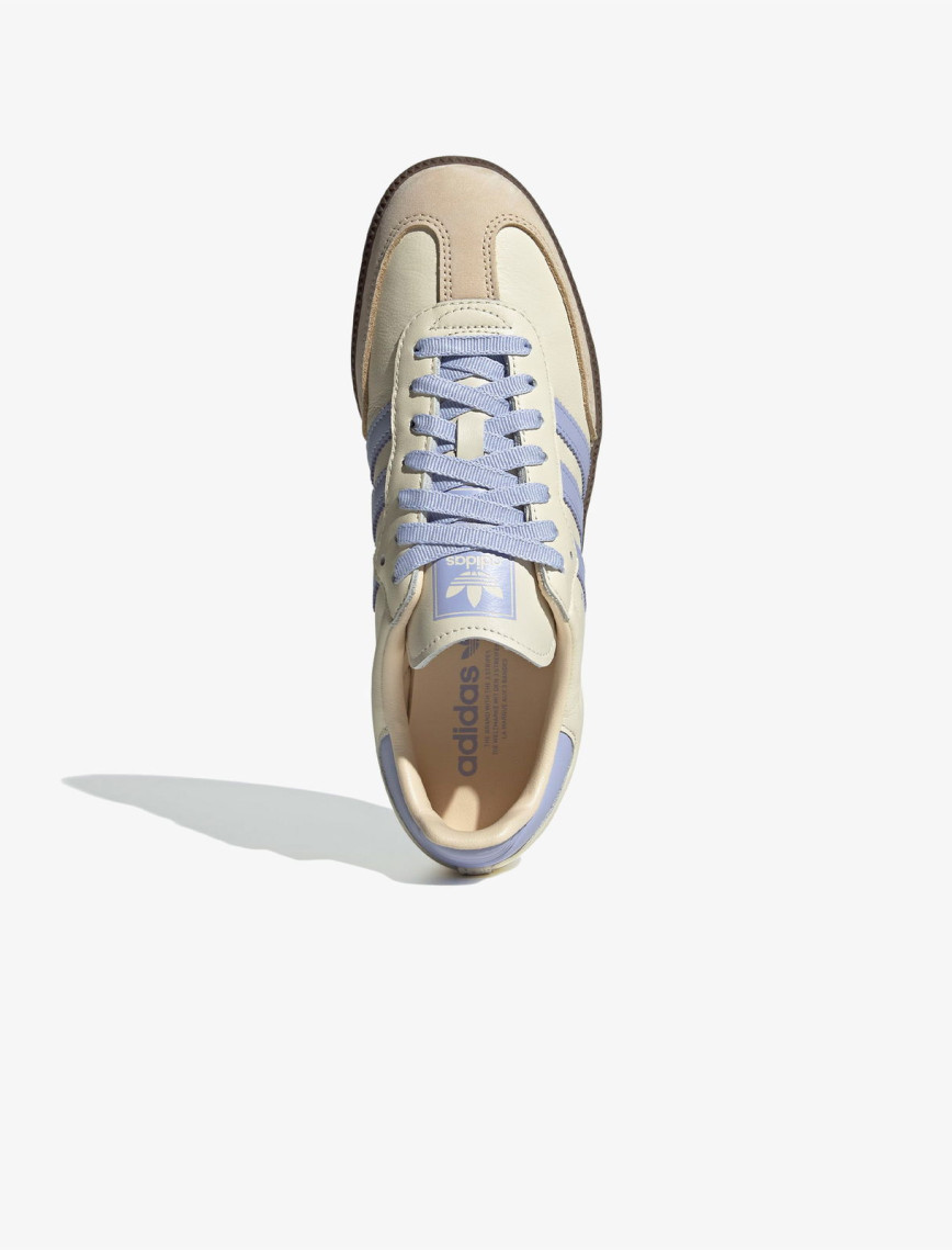 adidas Samba OG Unisex Krem/Lila Spor Ayakkabı adidas Samba OG Unisex Krem/Lila Spor Ayakkabı