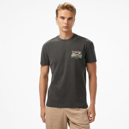 Tommy Jeans Regular Cabana Erkek Siyah T-Shirt Tommy Jeans Regular Cabana Erkek Siyah T-Shirt