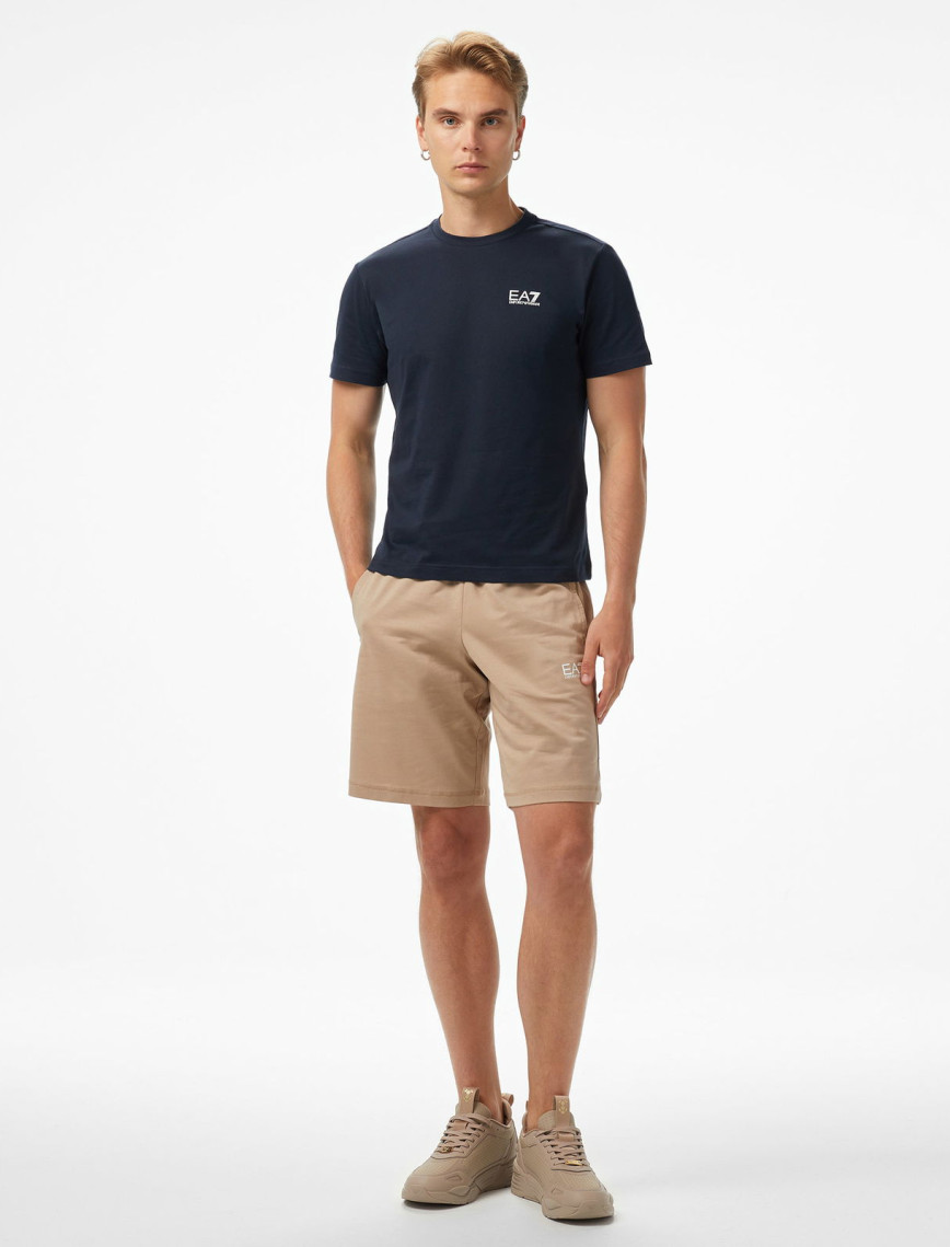 Emporio Armani Core Identity Erkek Lacivert T-Shirt Emporio Armani Core Identity Erkek Lacivert T-Shirt