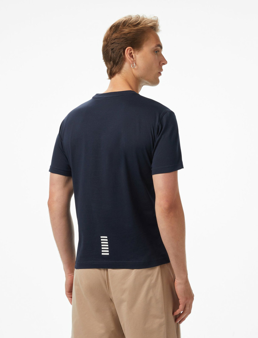 Emporio Armani Core Identity Erkek Lacivert T-Shirt Emporio Armani Core Identity Erkek Lacivert T-Shirt