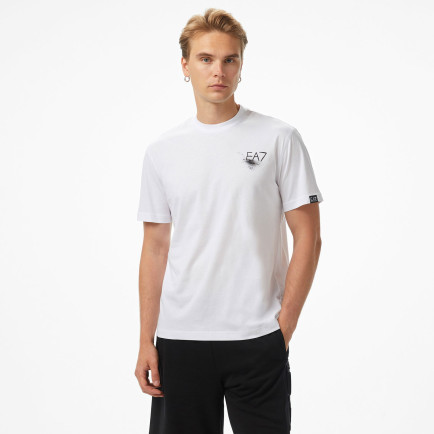 Emporio Armani Pamuklu Erkek Beyaz T-Shirt Emporio Armani Pamuklu Erkek Beyaz T-Shirt