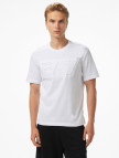 Emporio Armani Big Logo Erkek Beyaz T-Shirt