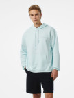 Les Benjamins Essentials Erkek Mavi Hoodie Les Benjamins Essentials Erkek Mavi Hoodie