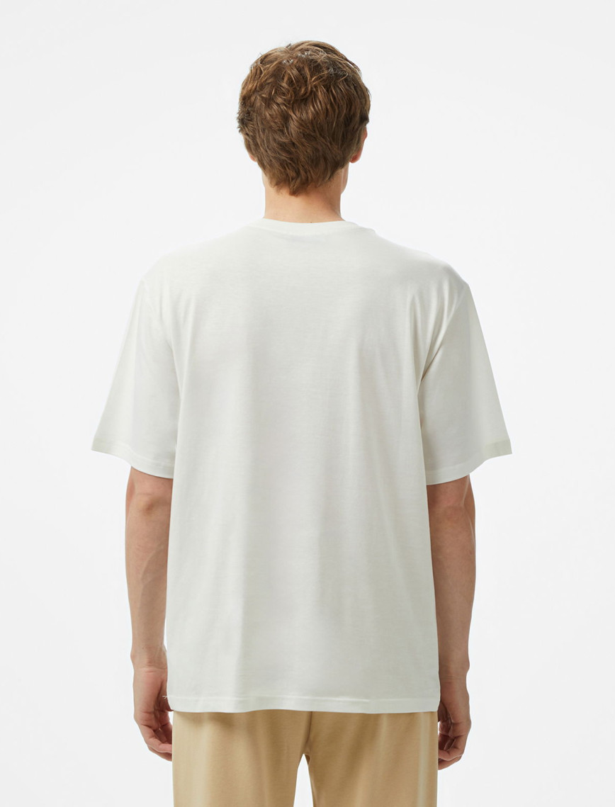 Les Benjamins Classic Erkek Beyaz T-Shirt Les Benjamins Classic Erkek Beyaz T-Shirt