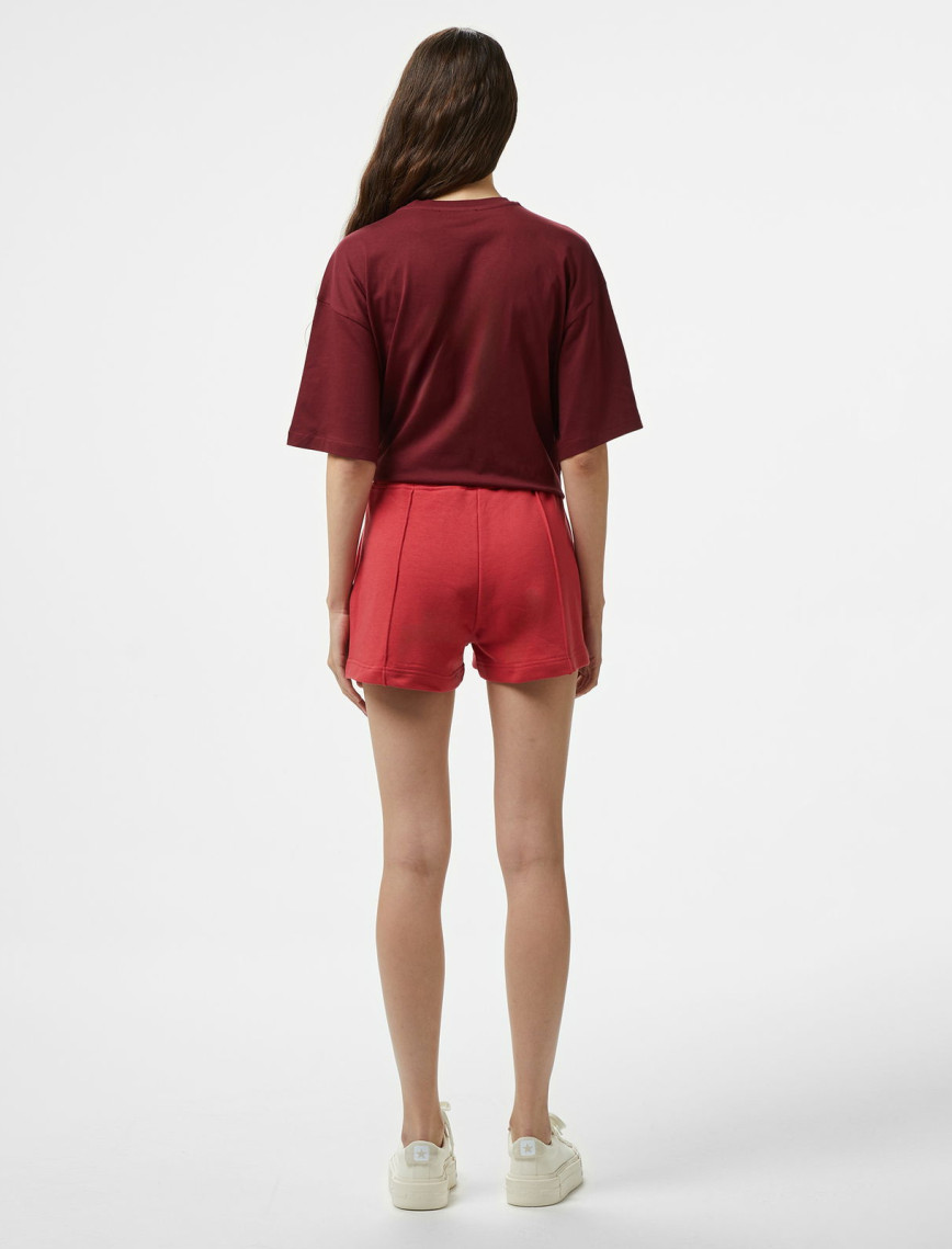 Les Benjamins Essentials Kadın Pembe Şort Les Benjamins Essentials Kadın Pembe Şort