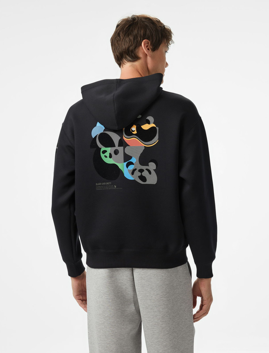 Anta Iconic Erkek Siyah Hoodie Anta Iconic Erkek Siyah Hoodie