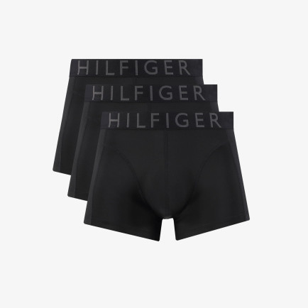 Tommy Hilfiger Microfibre Logo Erkek Siyah 3'lü Boxer Tommy Hilfiger Microfibre Logo Erkek Siyah 3'lü Boxer