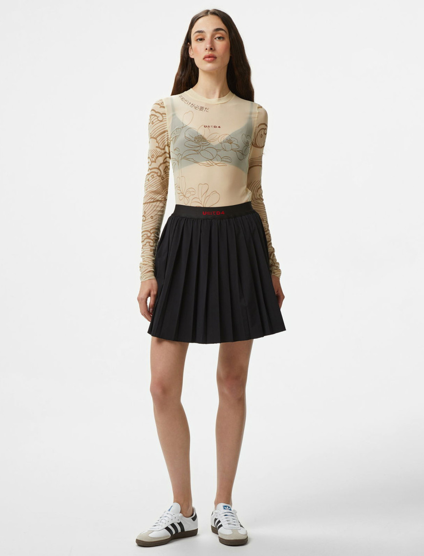 UNITED4 Kadın Siyah Etek UNITED4 Kadın Siyah Etek