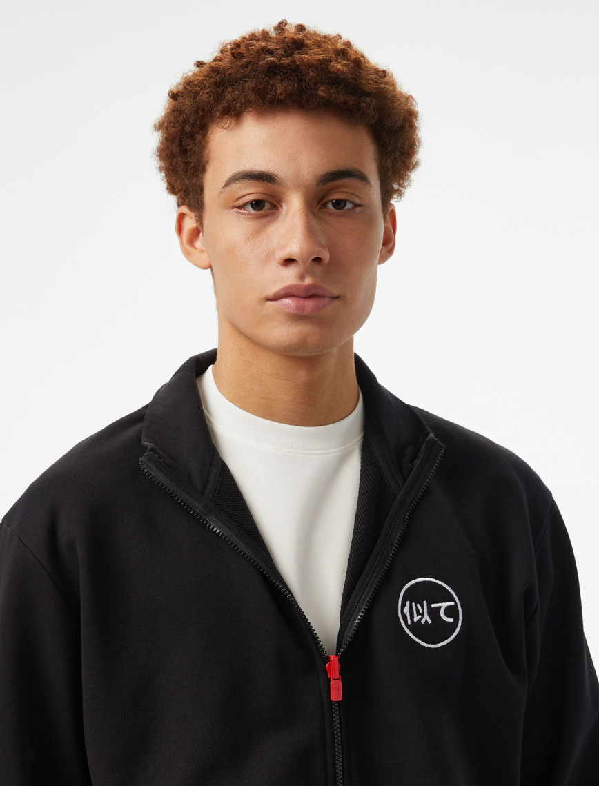 UNITED4 Motto Erkek Siyah Sweatshirt UNITED4 Motto Erkek Siyah Sweatshirt