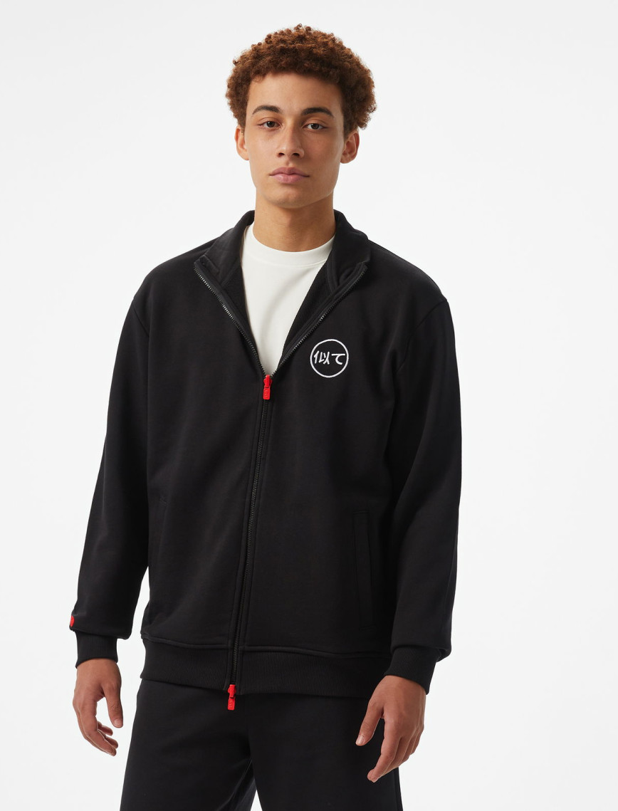 UNITED4 Motto Erkek Beyaz Hoodie UNITED4 Motto Erkek Beyaz Hoodie