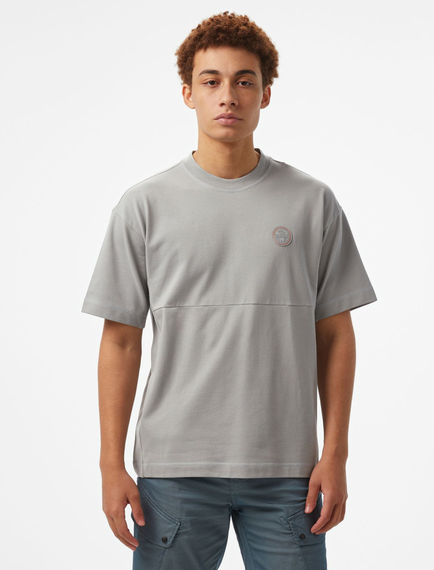 Napapijri  S-Anghiari SS Erkek Gri T-Shirt