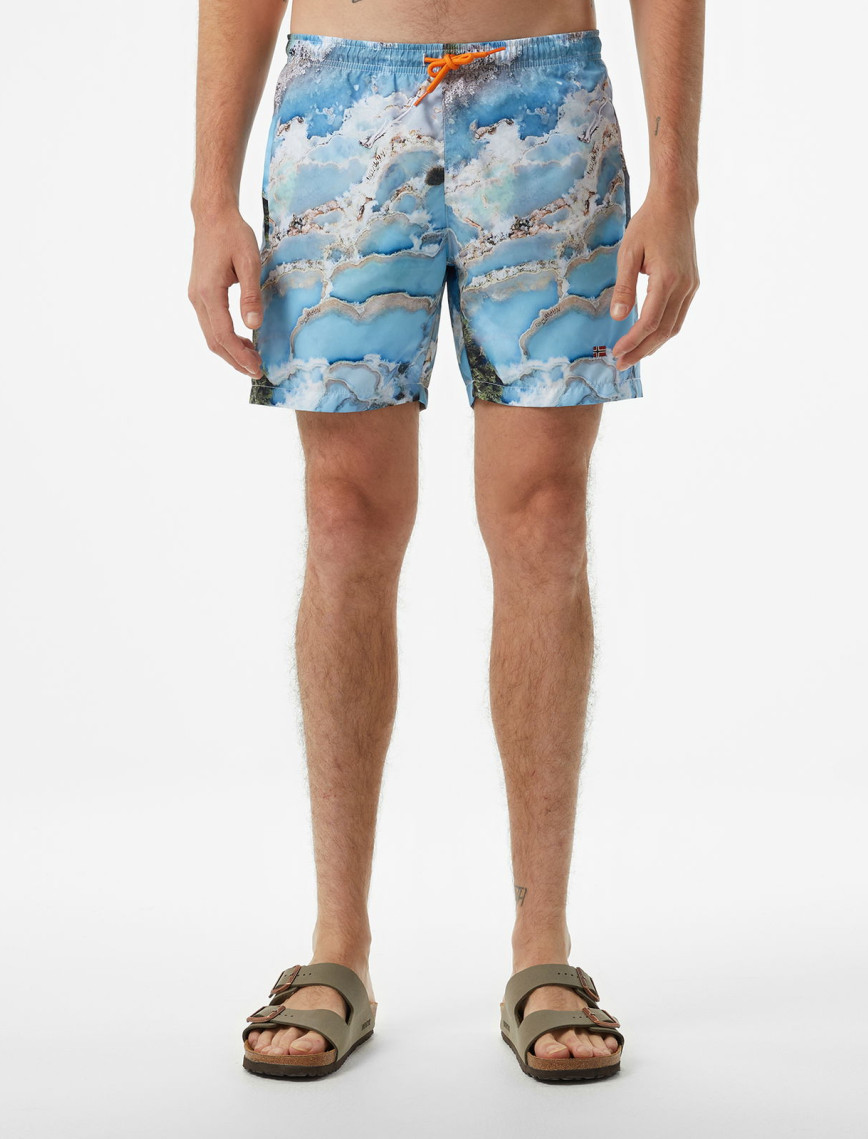 Napapijri V-inuvik 1 Erkek Renkli Deniz Şortu Napapijri V-inuvik 1 Erkek Renkli Deniz Şortu
