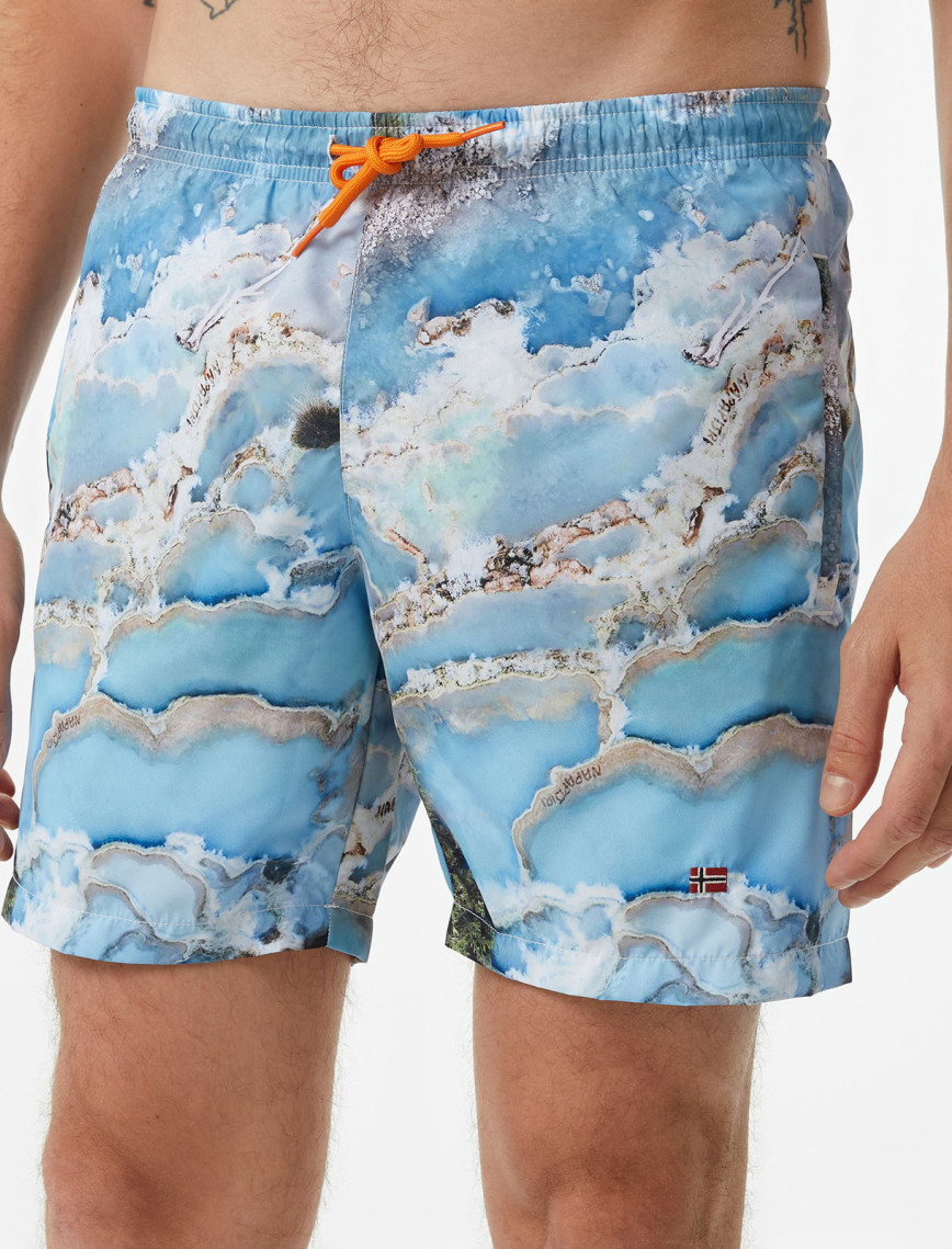 Napapijri V-inuvik 1 Erkek Renkli Deniz Şortu Napapijri V-inuvik 1 Erkek Renkli Deniz Şortu