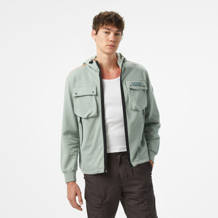 Napapijri B-Rivalto Fzh Erkek Yeşil Sweatshirt Napapijri B-Rivalto Fzh Erkek Yeşil Sweatshirt