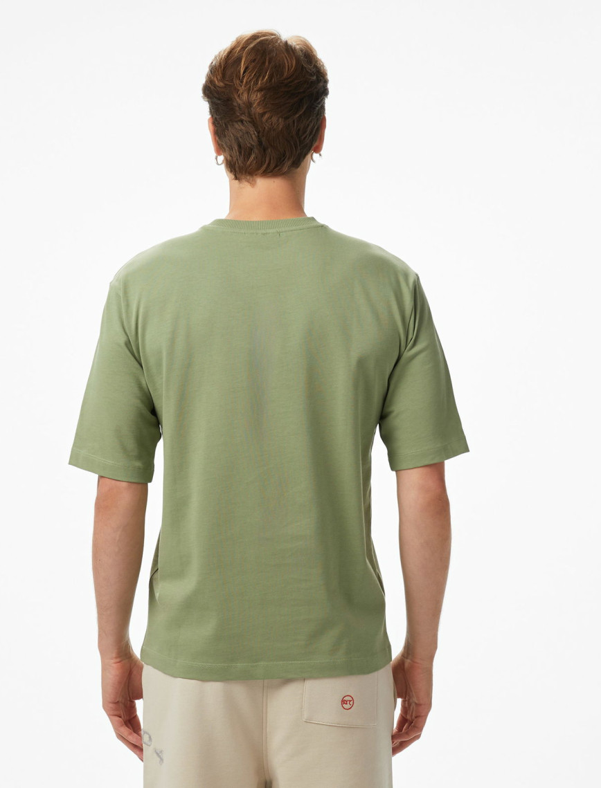 UNITED4 Erkek Yeşil T-Shirt UNITED4 Erkek Yeşil T-Shirt