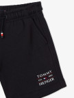 Tommy Hilfiger Logo Çocuk Siyah Şort