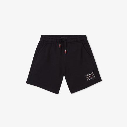 Tommy Hilfiger Logo Çocuk Siyah Şort Tommy Hilfiger Logo Çocuk Siyah Şort