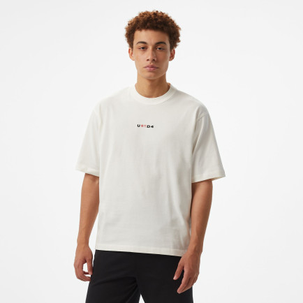 UNITED4 Miyawa Erkek Beyaz T-Shirt UNITED4 Miyawa Erkek Beyaz T-Shirt