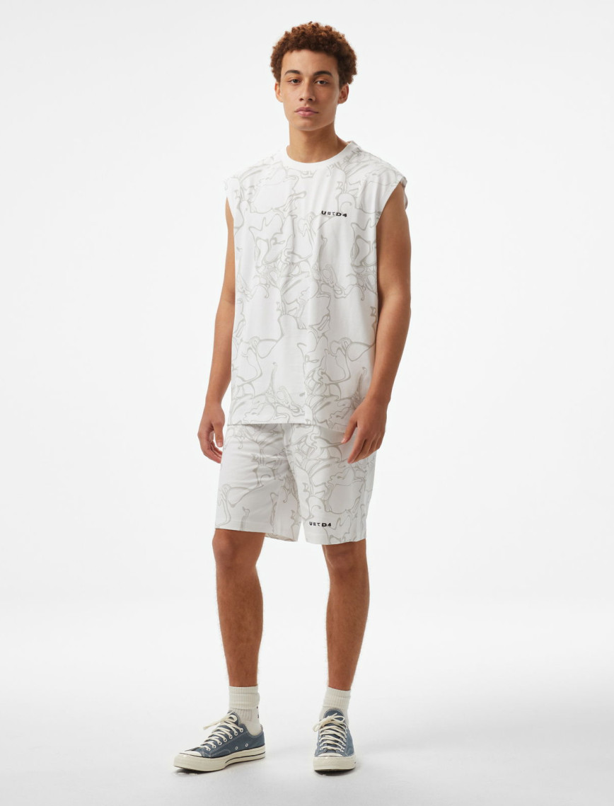 UNITED4 Erkek Krem Atlet UNITED4 Erkek Krem Atlet