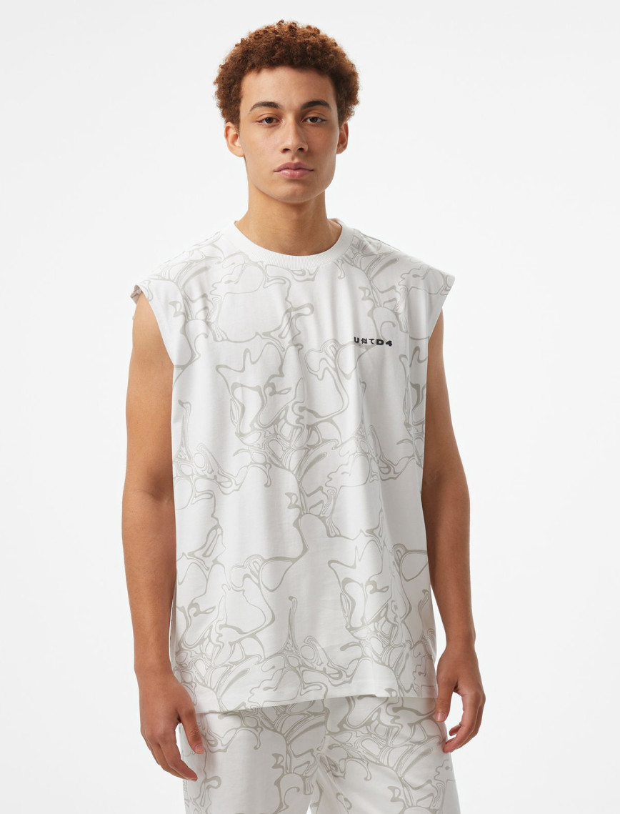 UNITED4 Erkek Krem Atlet UNITED4 Erkek Krem Atlet