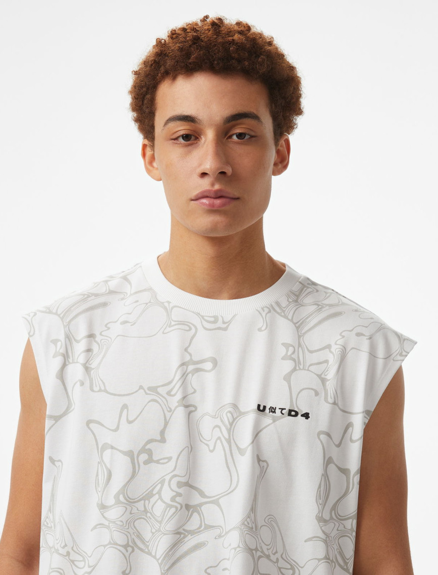 UNITED4 Erkek Krem Atlet UNITED4 Erkek Krem Atlet