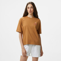 Champion Eco Future Cuffed Kadın Kahverengi T-Shirt