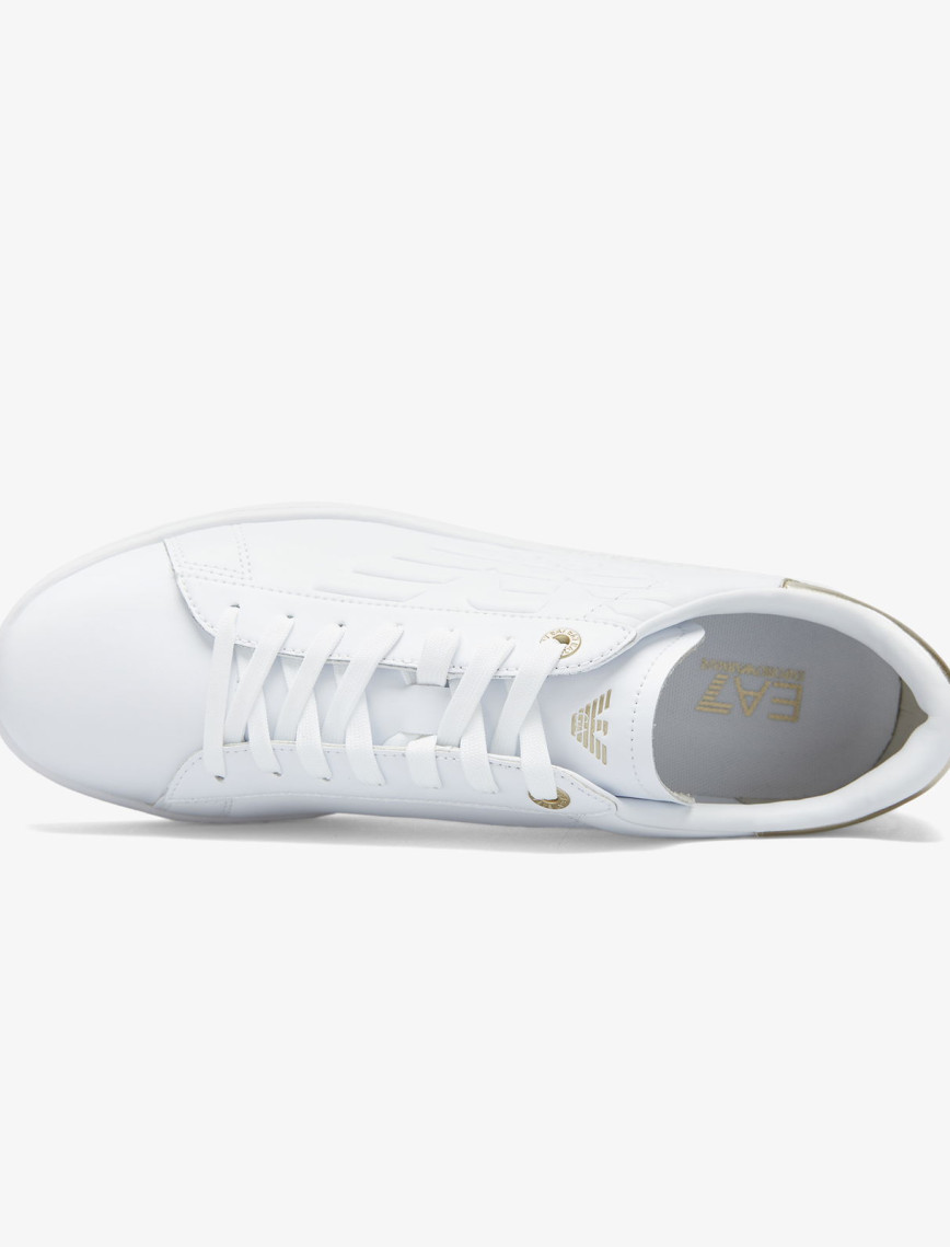 Emporio Armani Classic Erkek Beyaz Sneaker