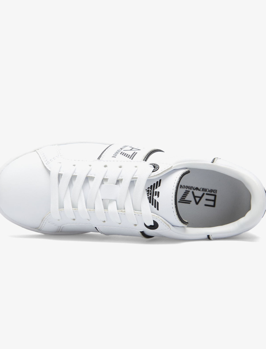 Emporio Armani Classic Logo Kadın Beyaz Sneaker Emporio Armani Classic Logo Kadın Beyaz Sneaker