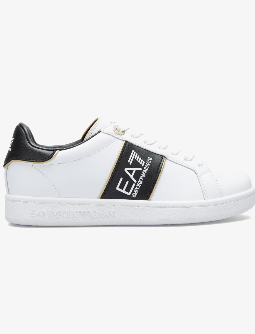 Emporio Armani Classic Logo Kadın Beyaz Sneaker Emporio Armani Classic Logo Kadın Beyaz Sneaker