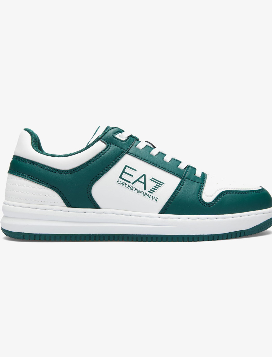 Emporio Armani Erkek Beyaz/Yeşil Sneaker Emporio Armani Erkek Beyaz/Yeşil Sneaker