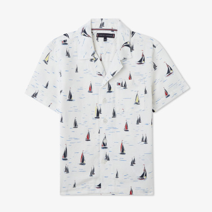 Tommy Hilfiger Çocuk Beyaz Gömlek Tommy Hilfiger Çocuk Beyaz Gömlek