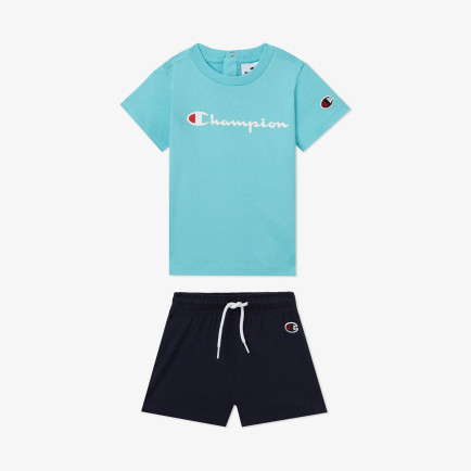 Champion Çocuk Mavi Şort Takımı Champion Çocuk Mavi Şort Takımı