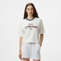 Emporio Armani Gymnasium Kadın Beyaz T-Shirt Emporio Armani Gymnasium Kadın Beyaz T-Shirt