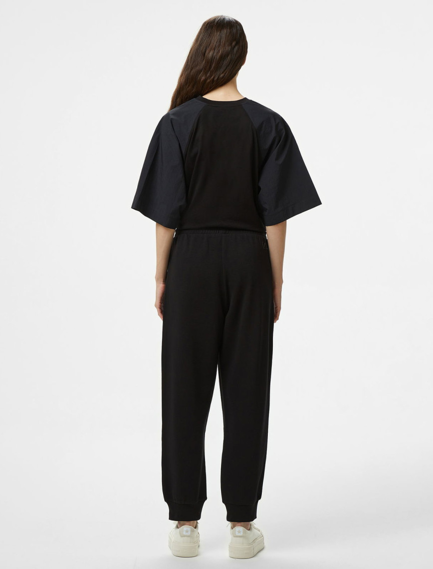 Emporio Armani Logo Kadın Siyah Eşofman Altı Emporio Armani Logo Kadın Siyah Eşofman Altı