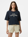 Emporio Armani Gymnasium Kadın Beyaz T-Shirt Emporio Armani Gymnasium Kadın Beyaz T-Shirt