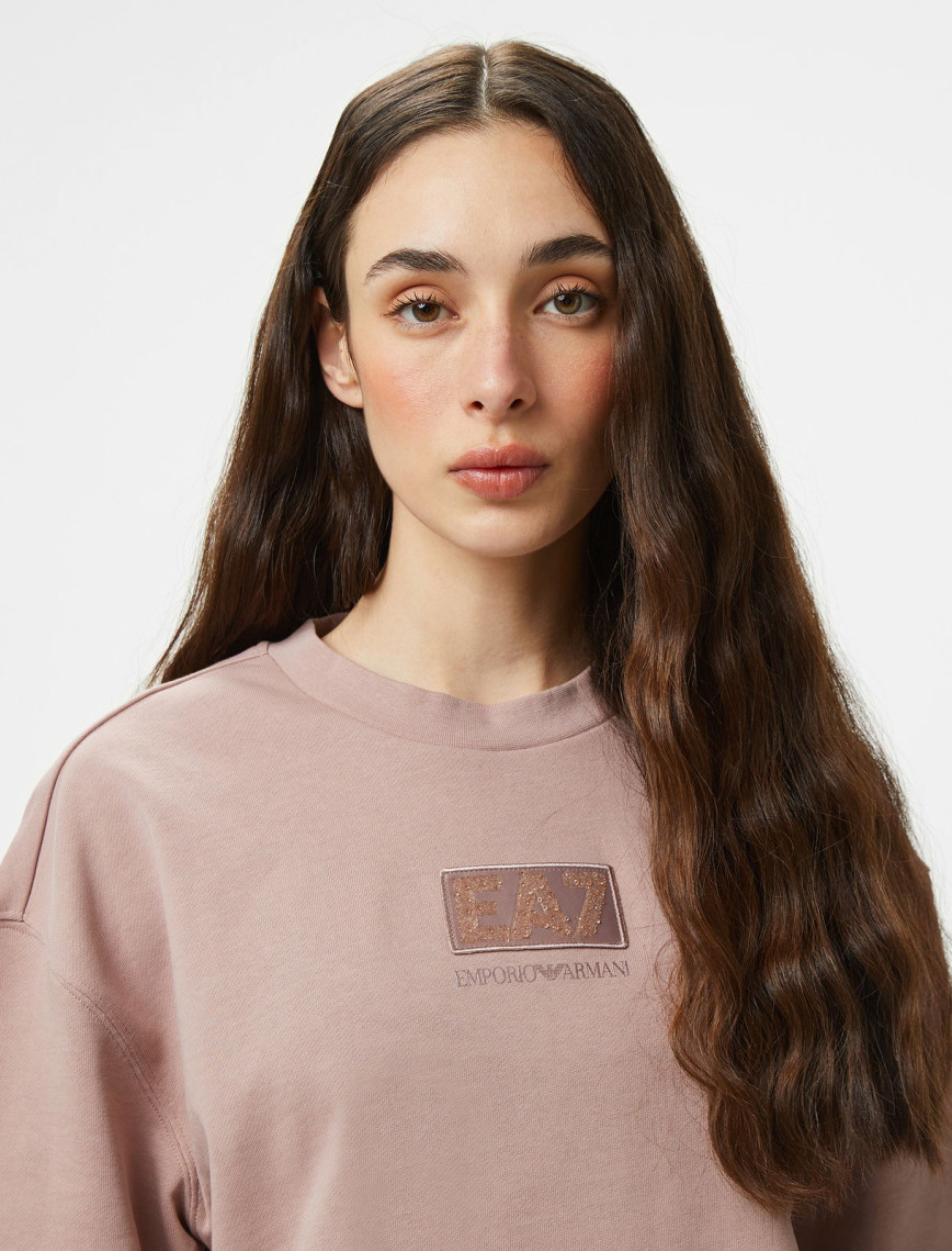 Emporio Armani Blush Kadın Pembe T-Shirt Emporio Armani Blush Kadın Pembe T-Shirt