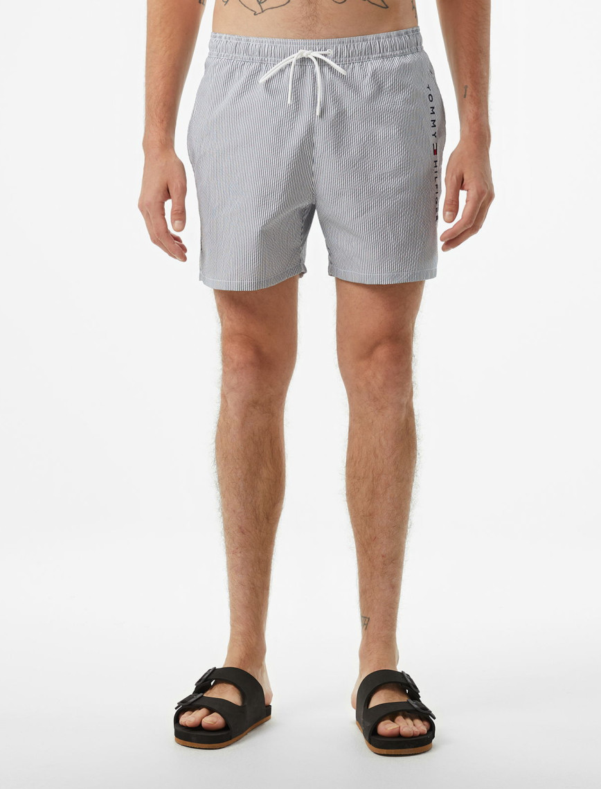 Tommy Hilfiger Medium Drawstring Erkek Gri Mayo Tommy Hilfiger Medium Drawstring Erkek Gri Mayo