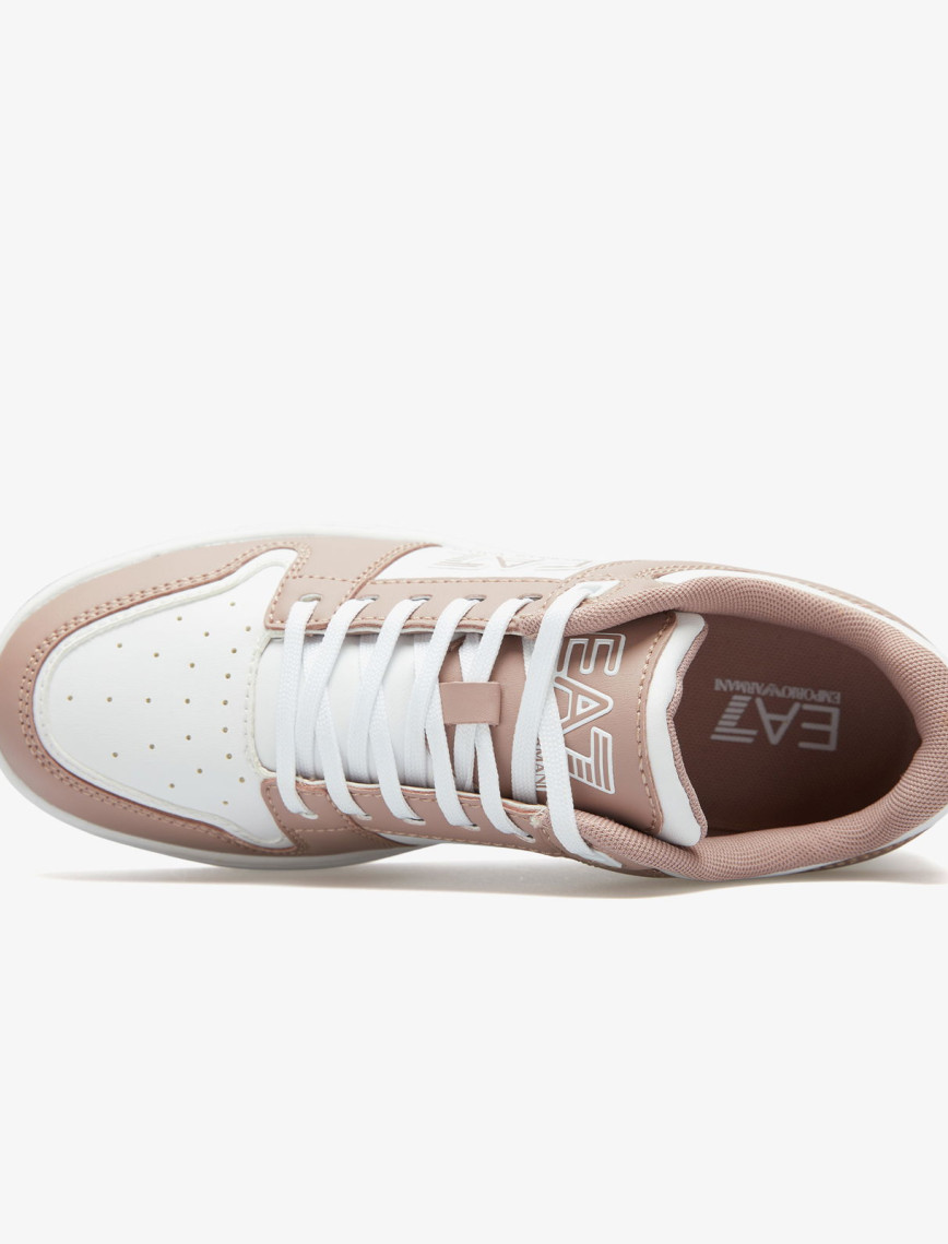 Emporio Armani Kadın Beyaz/Kahverengi Sneaker Emporio Armani Kadın Beyaz/Kahverengi Sneaker