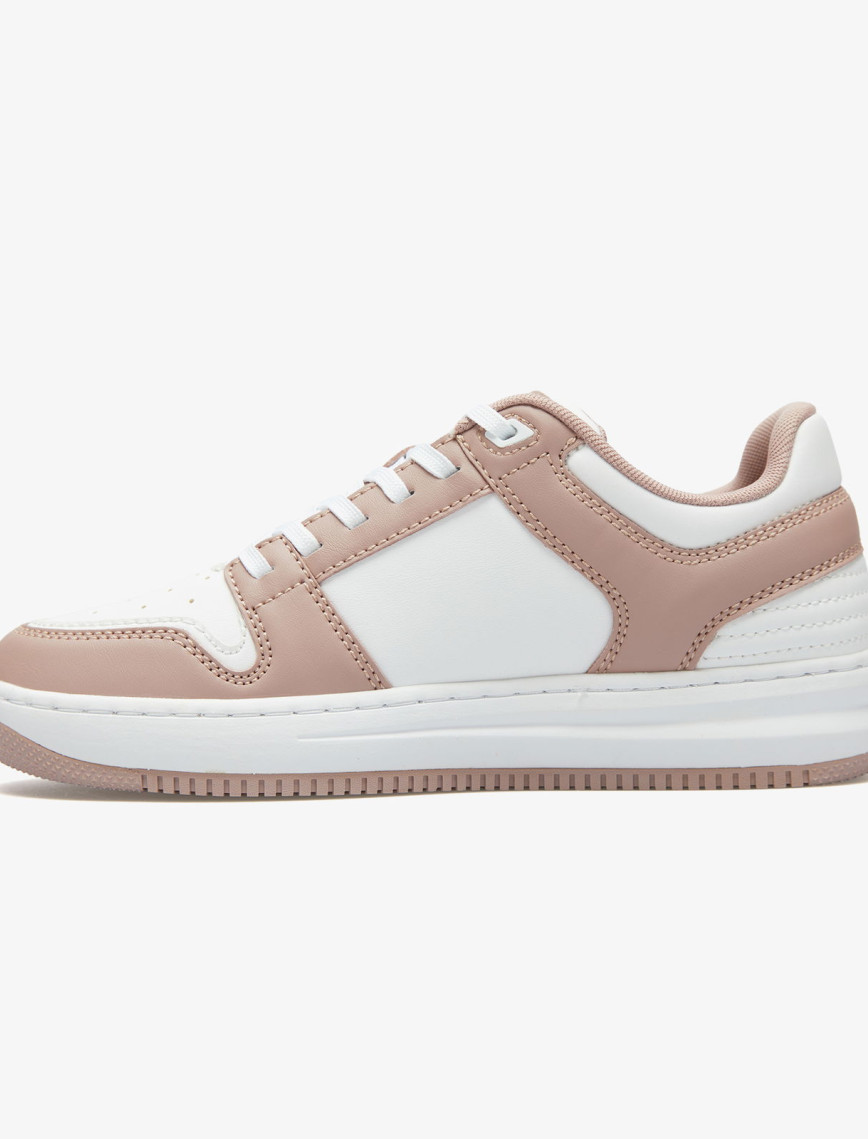 Emporio Armani Kadın Beyaz/Kahverengi Sneaker Emporio Armani Kadın Beyaz/Kahverengi Sneaker