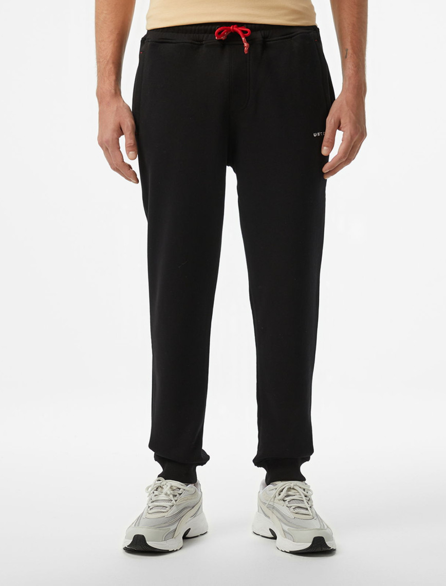 UNITED4 Erkek Siyah Oversize Sweatshirt