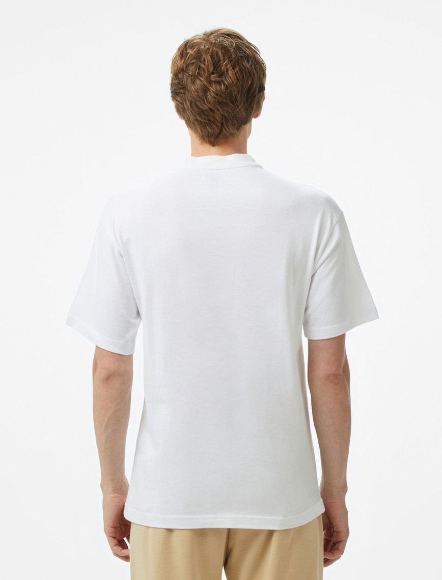 Market x HOSS Doner Erkek Beyaz T-Shirt Market x HOSS Doner Erkek Beyaz T-Shirt